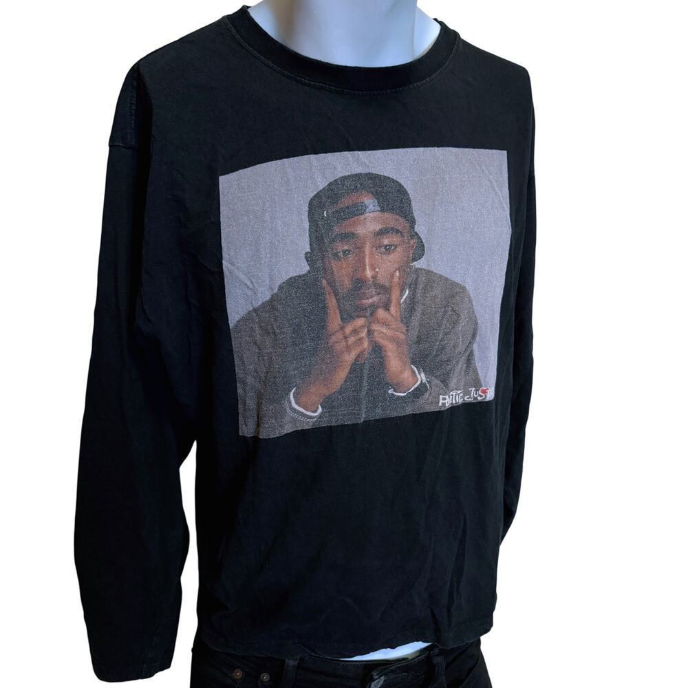 Poetic Justice 90s Movie Long Sleeve Graphic Shirt Tupac Shakur 2XL